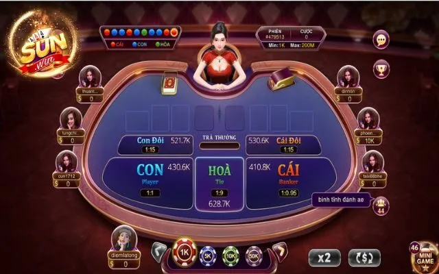 Baccarat Sunwin chơi siêu đã