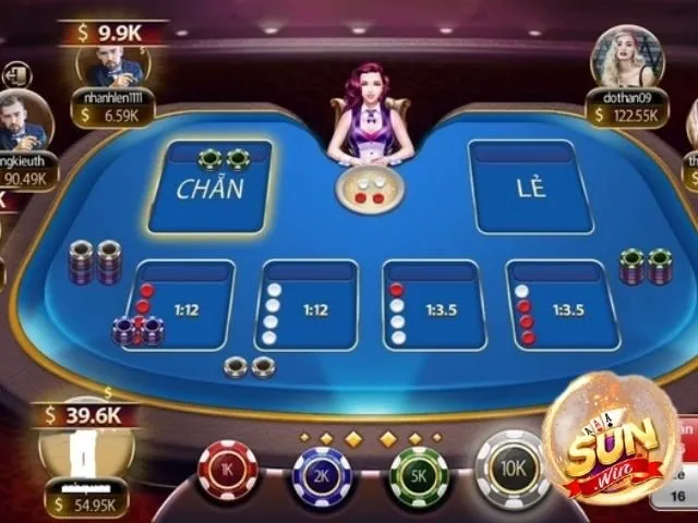 Sảnh chơi Baccarat